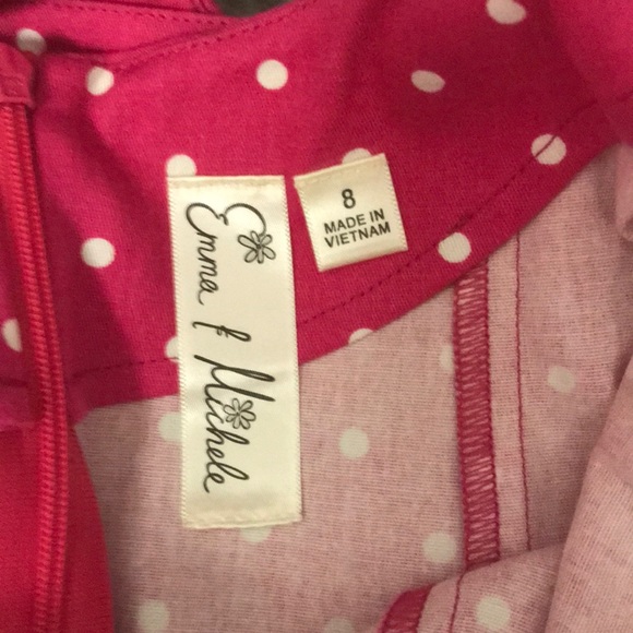 Size 8 Pink Dress 🦋 - Picture 5 of 5